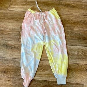 aerie tie-dye sweatpants